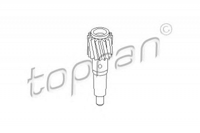 TOPRAN 102689 -  Угловая передача, тахометр