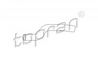 TOPRAN 102719 -  Шланг радиатора