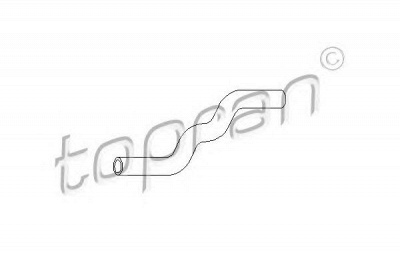 TOPRAN 102873 -  Шланг радиатора