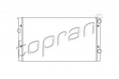 TOPRAN 103003 -  Радиатор, охлаждение двигателя