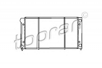 TOPRAN 103445 -  Радиатор, охлаждение двигателя