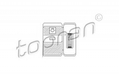TOPRAN 103569 -  Выключатель, головной свет