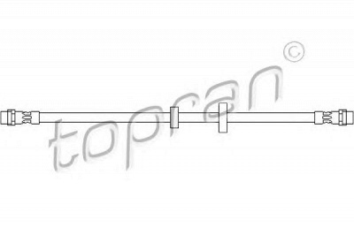 TOPRAN 104085 -  Тормозной шланг