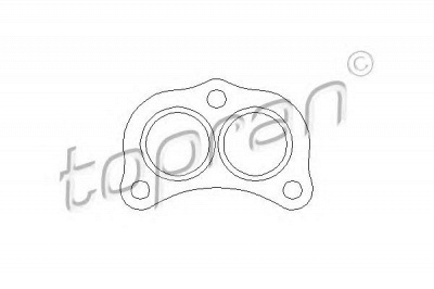 TOPRAN 107210 -  Прокладка, труба выхлопного газа