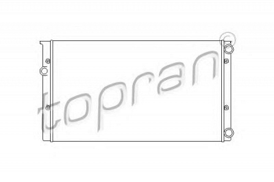 TOPRAN 107367 -  Радиатор, охлаждение двигателя