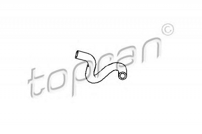TOPRAN 107382 -  Шланг радиатора