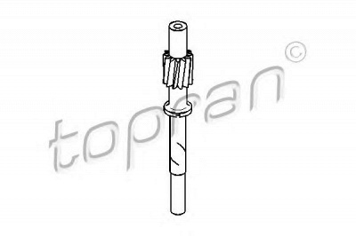 TOPRAN 107398 -  Тросик спидометра