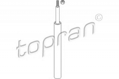 TOPRAN 107545 -  Трос, стояночная тормозная система