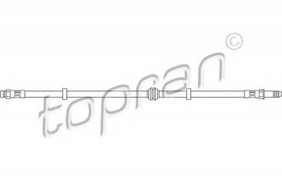 TOPRAN 108392 -  Тормозной шланг