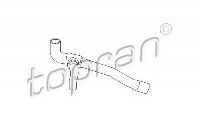 TOPRAN 109009 -  Шланг радиатора