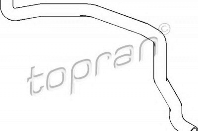 TOPRAN 109193 -  Шланг радиатора