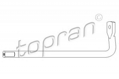 TOPRAN 109741 -  Натяжная планка, поликлиновой ремень