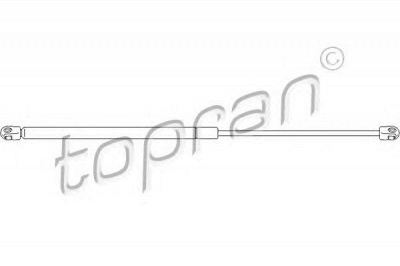 TOPRAN 110278 -  Газовая пружина, крышка багажник