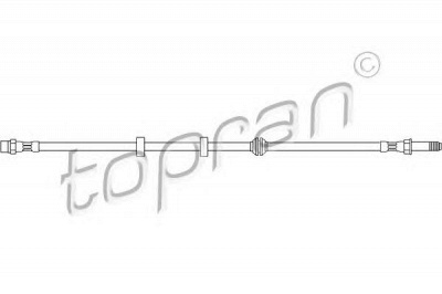 TOPRAN 110401 -  Тормозной шланг