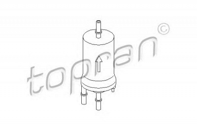 TOPRAN 110898 -  Топливный фильтр
