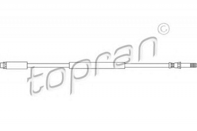 TOPRAN 111059 -  Тормозной шланг