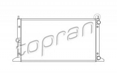 TOPRAN 112293 -  Радиатор, охлаждение двигателя