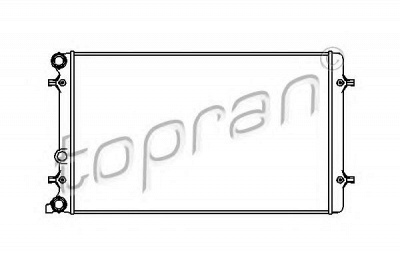 TOPRAN 112325 -  Радиатор, охлаждение двигателя