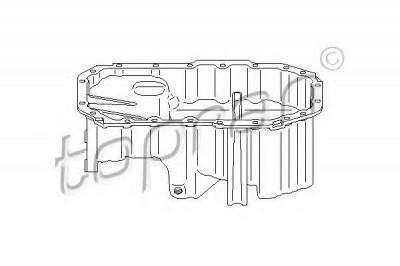 TOPRAN 112344 -  Масляный поддон