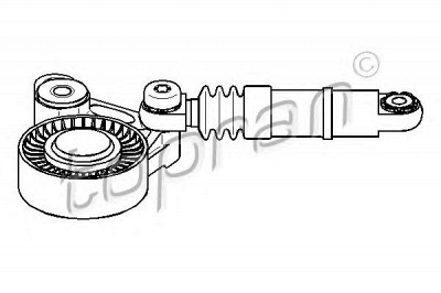 TOPRAN 112964 -  Натяжитель ремня, клиновой зубча