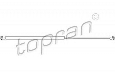 TOPRAN 113522 -  Газовая пружина, капот
