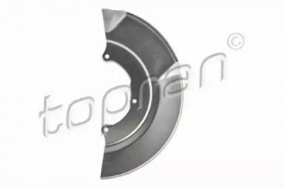 TOPRAN 116838 -  Отражатель, диск тормозного механизма