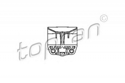 TOPRAN 205560 -  Планка успокоителя, цепь привода