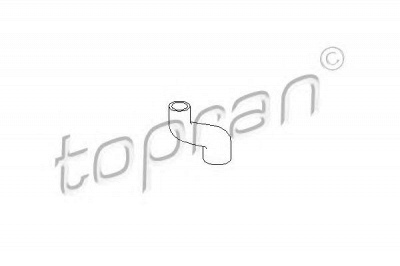 TOPRAN 205714 -  Шланг радиатора