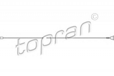 TOPRAN 206500 -  Трос, стояночная тормозная система