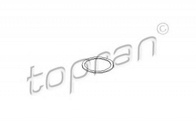 TOPRAN 206580 -  Уплотнительное кольцо, клапанная форсунка
