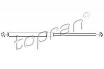 TOPRAN 207125 -  Газовая пружина, крышка багажник
