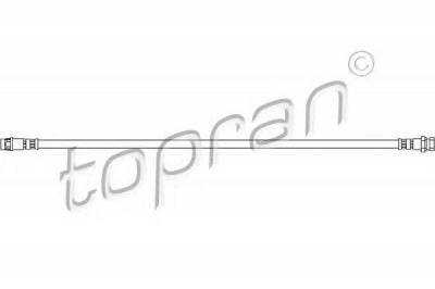 TOPRAN 207227 -  Тормозной шланг