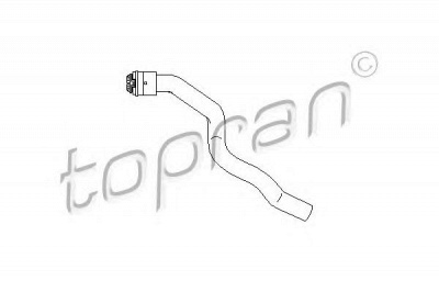 TOPRAN 207684 -  Шланг радиатора