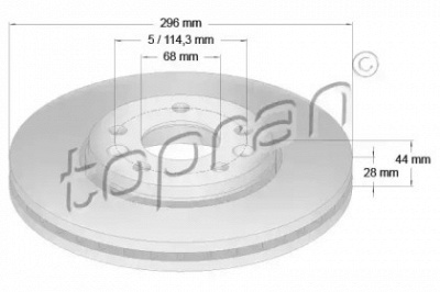 TOPRAN 208752 -