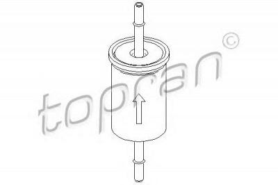TOPRAN 301655 -  Топливный фильтр