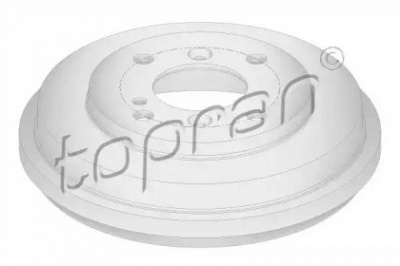 TOPRAN 304155 -  Тормозной барабан