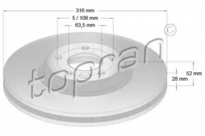 TOPRAN 304405 -