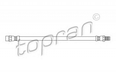 TOPRAN 400215 -  Тормозной шланг
