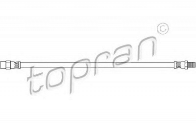 TOPRAN 400217 -  Тормозной шланг
