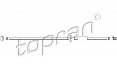 TOPRAN 400220 -  Тормозной шланг