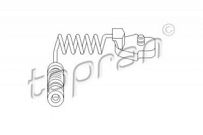TOPRAN 400984 -  Датчик, износ тормозных колодок