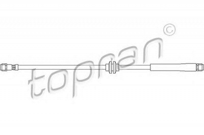 TOPRAN 401058 -  Тормозной шланг