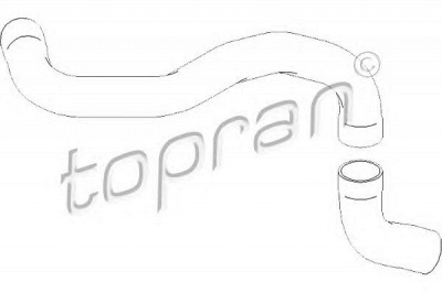 TOPRAN 407862 -  Трубка нагнетаемого воздуха