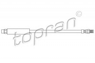 TOPRAN 500203 -  Тормозной шланг