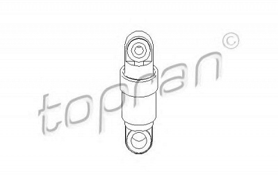 TOPRAN 500249 -  Натяжитель ремня, клиновой зубча