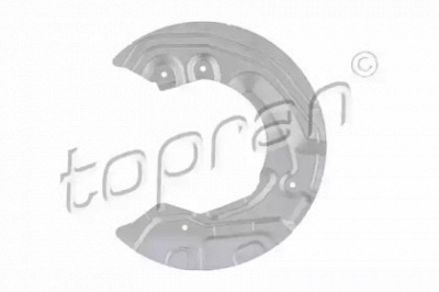 TOPRAN 503000 -  Отражатель, диск тормозного механизма
