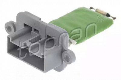 TOPRAN 600383 -  Сопротивление, вентилятор салона