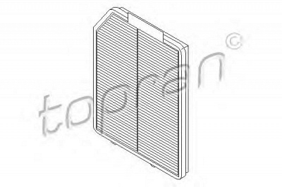 TOPRAN 700258 -  Фильтр воздуха в салоне