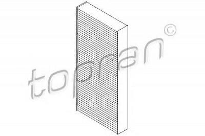 TOPRAN 700265 -  Фильтр воздуха в салоне