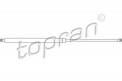 TOPRAN 700704 -  Газовая пружина, крышка багажник